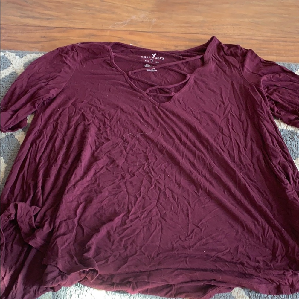 Maroon Shirt